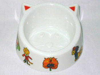 Cat Shape Pet Bowl