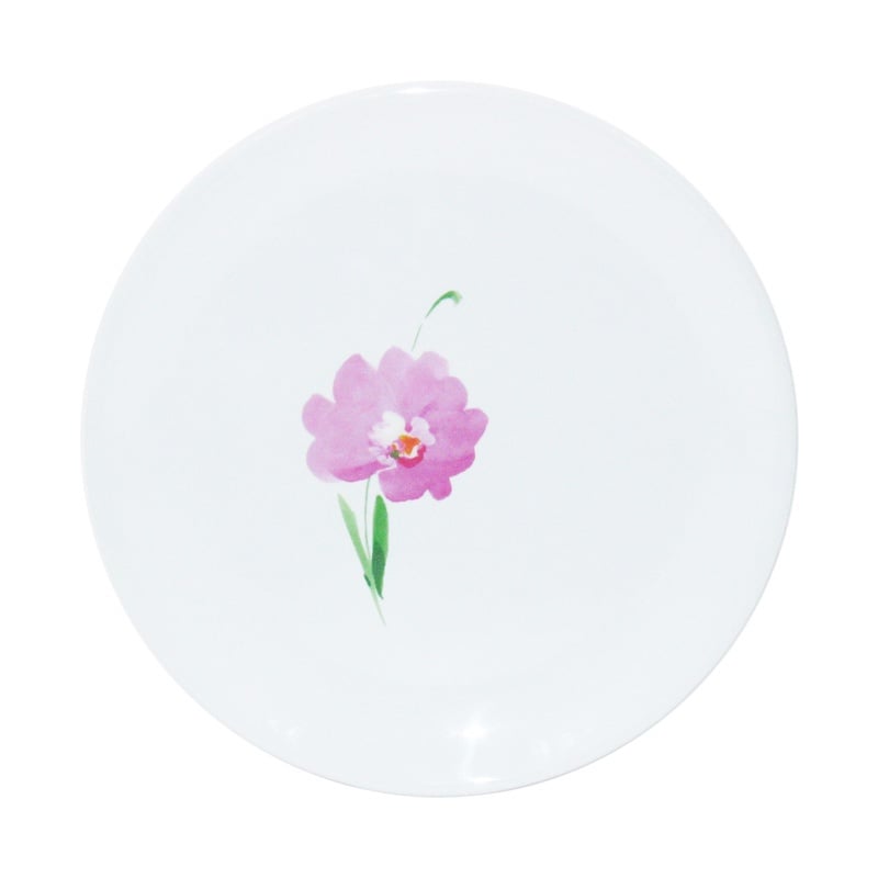 2025 Flower Design Melamine Plate, Dinner Ware